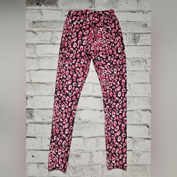 Girl's Junior Athletic Works Performance Leopard Print Pink - Picture 8 of 12